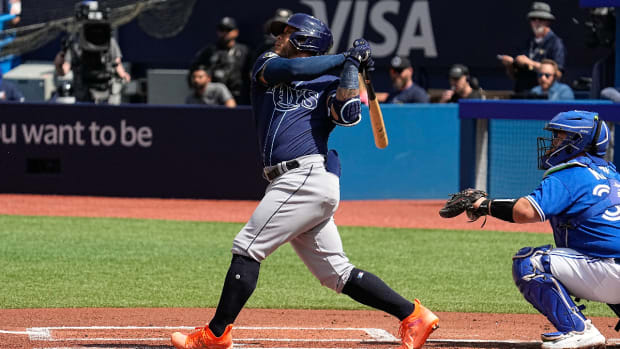 Tampa Bay Rays designated hitter Harold Ramírez